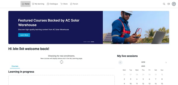 Learnupon-Home-Page