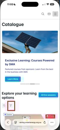 Learnupon-Mobile-Catalogue-Page-Filter