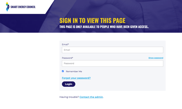 Smart-Portal-Login-Page